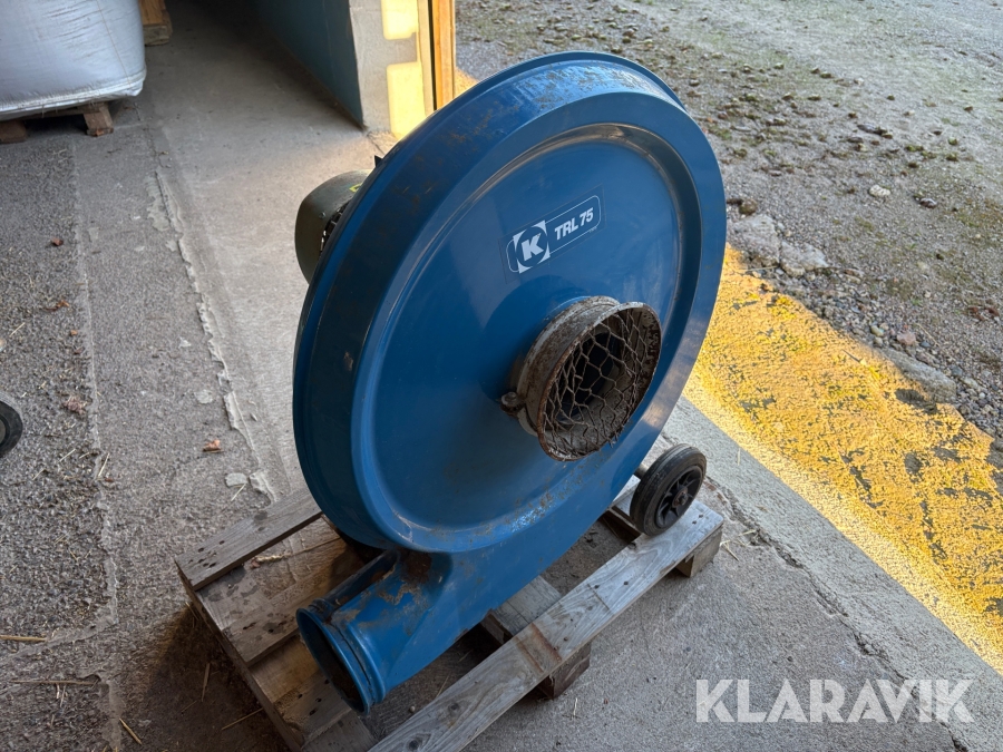 Spannmålsfläkt Kongskilde TRL 75