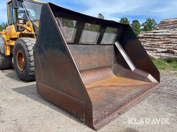 Högtippande skopa AMM Ama 9m3 Stora bm