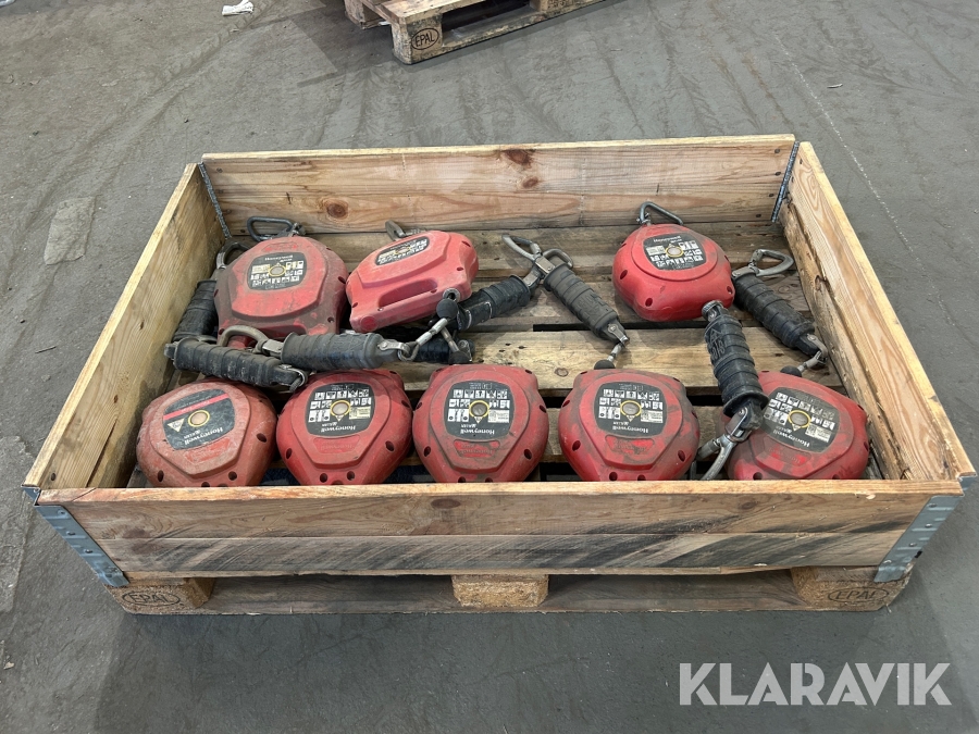 Fallskyddsblock Miller Honeywell 8 st