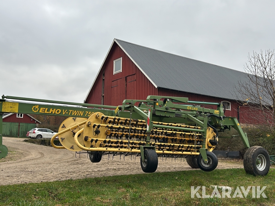 Strängläggare ELHO V-Twin 750