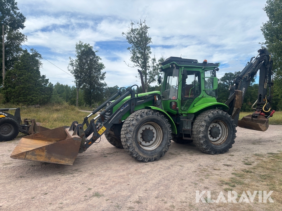 Grävlastare Lännen 860 C med redskap