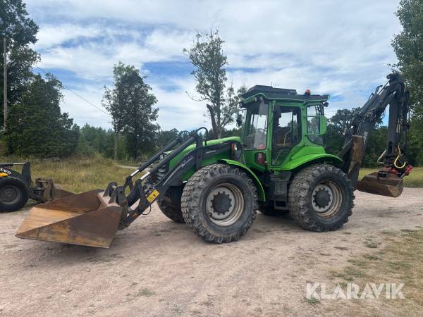 Grävlastare Lännen 860 C med redskap