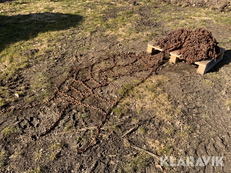 Lättviktskedjor 6mm 23,5R25 4st