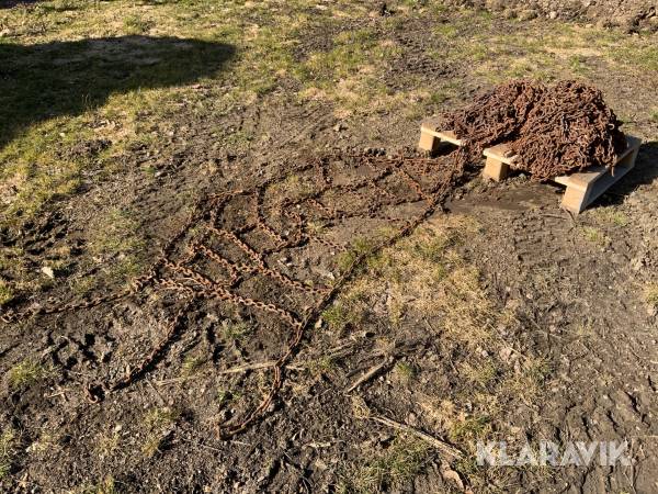 Lättviktskedjor 6mm 23,5R25 4st