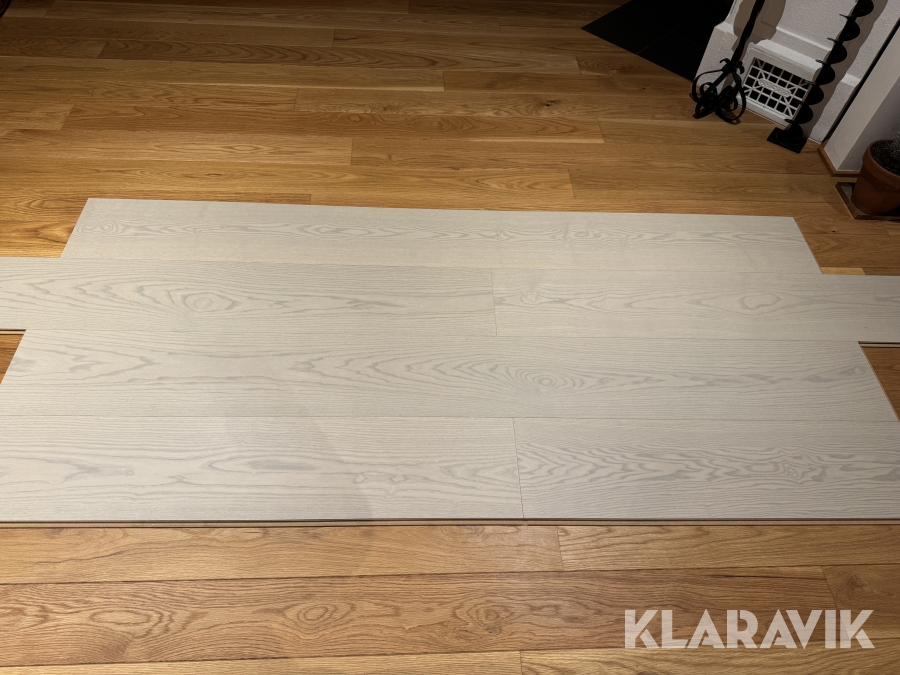 Askgolv, mattlackat, 1-stav, 5G, XXL, Woodura Earth Grey, 92 kvm