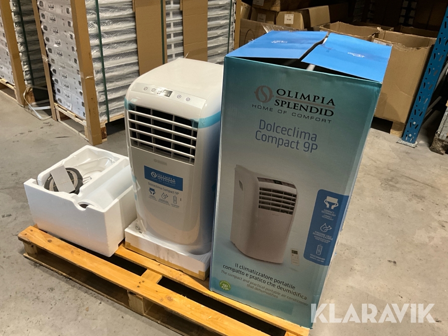 Portabel AC Olimpia Splendid Dolceclima Compact 9P (9000BTU) 2st nya