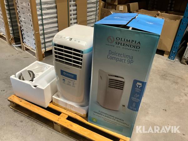 Portabel AC Olimpia Splendid Dolceclima Compact 9P (9000BTU) 2st nya