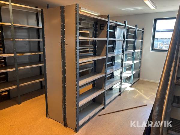 Lagerhylla/hyllställ 8st sektioner