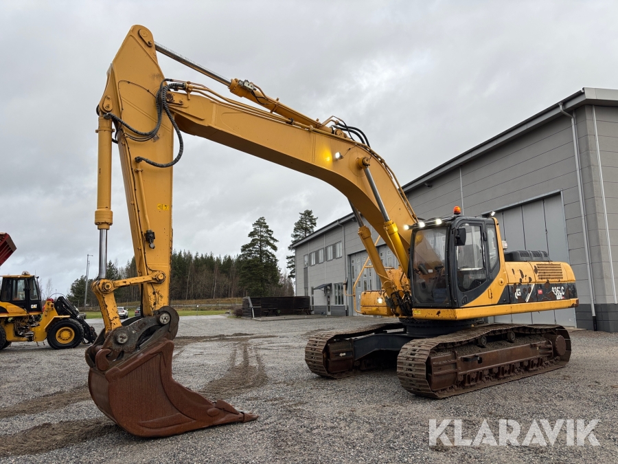 Grävmaskin LiuGong CLG936LC med SMP105 fäste