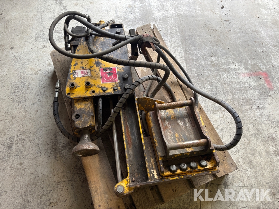 Hydraulisk stolpneddrivare Rabaud Vibrescopic II Pro MP 15/35 S30