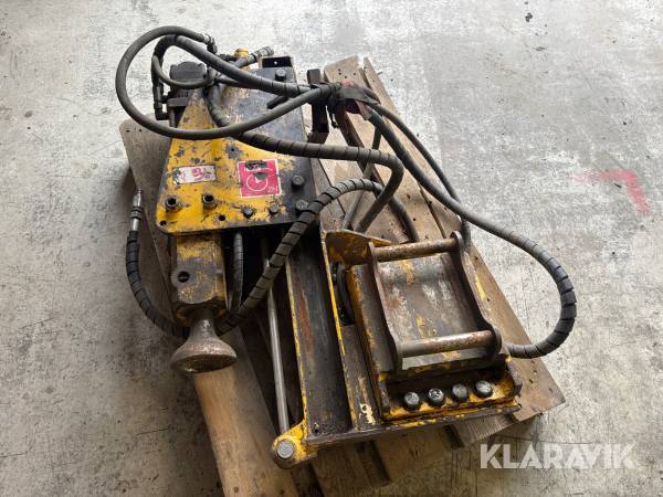 Hydraulisk stolpneddrivare Rabaud Vibrescopic II Pro MP 15/35 S30