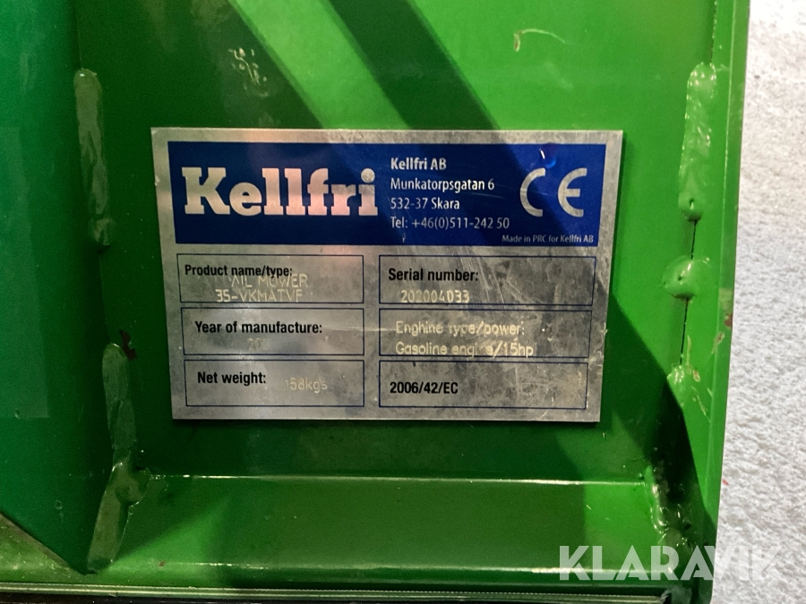 Slaghack/Betesputs Kellfri 35-VKMATVF