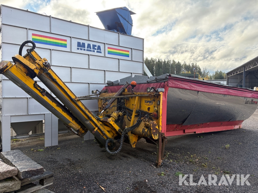 Spridare med flak Sprider M25