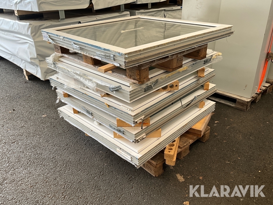 Plastfönster 5st