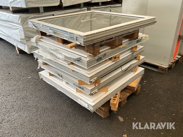 Plastfönster 5st