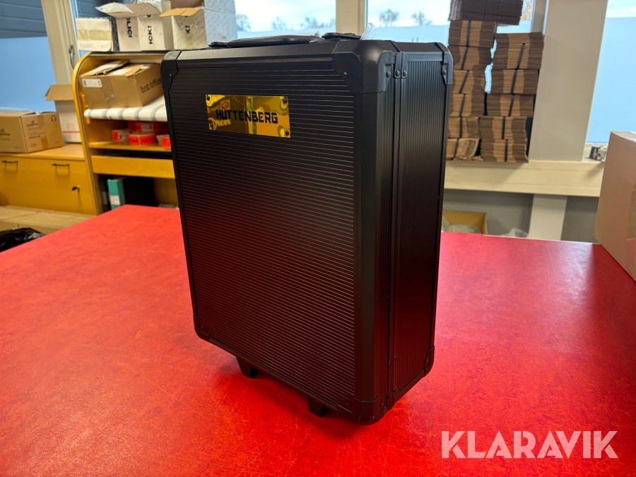 Verktygsväska Hüttenberg inklusive verktyg 392 delar i aluminium