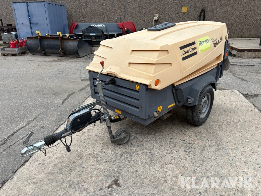 Elverk Atlas Copco QAX30