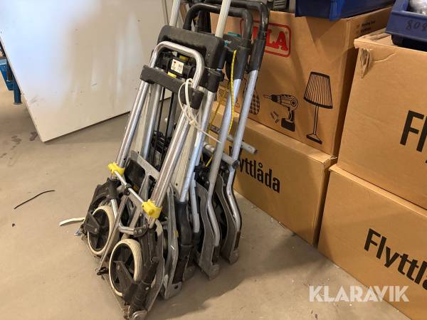 Säckkärror utfällbara 5st