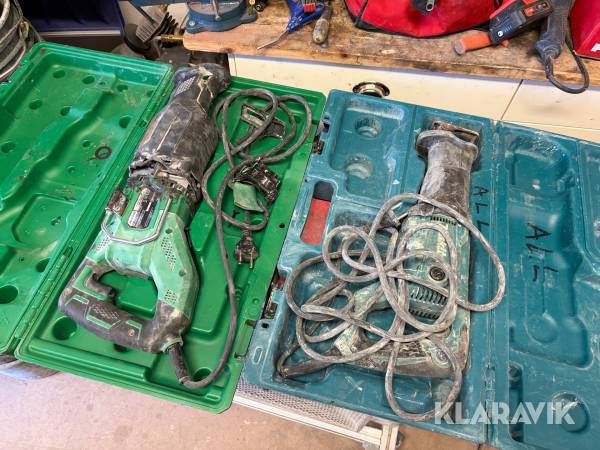 Tigersågar 2st Hikoki, Makita