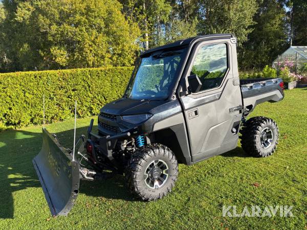 UTV Polaris Ranger XP 1000 Nordic 1.0 AWD Automatisk 69 hk med elhydraulisk plog