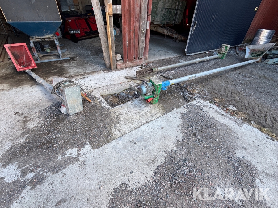 Spannmålsskruv / foderskruv 3st 4