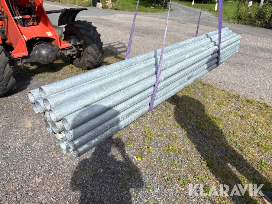 Elförzinkade stålrör 2m