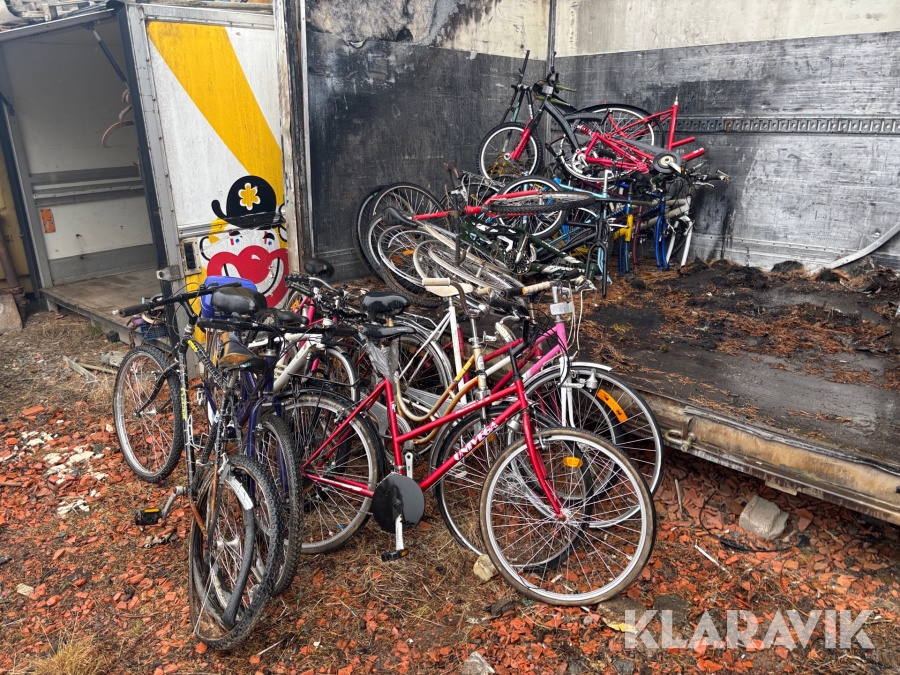 Diverse cyklar och delar