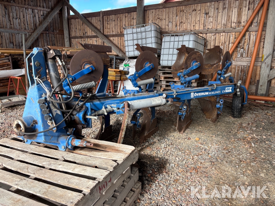 Växelplog Överum CX 490 H 4-skärig