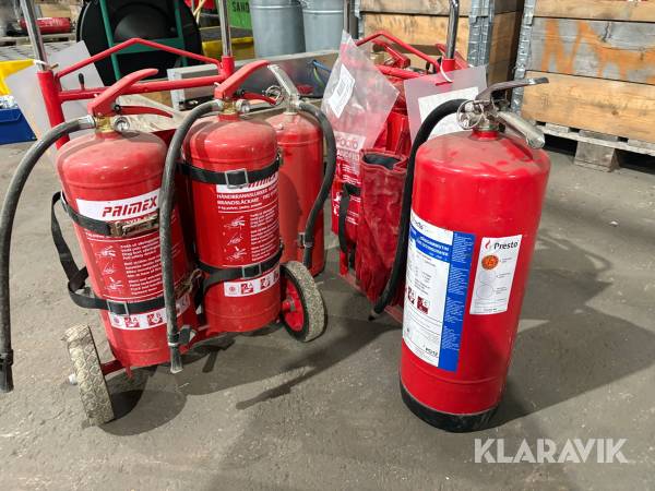 Brandsläckare 6st