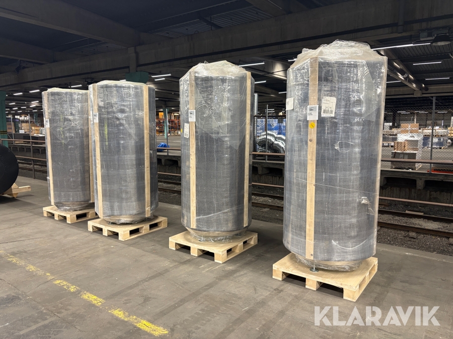 Ackumulatortank 8520A500 Rostfritt 500L 4st