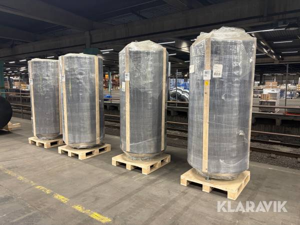 Ackumulatortank 8520A500 Rostfritt 500L 4st