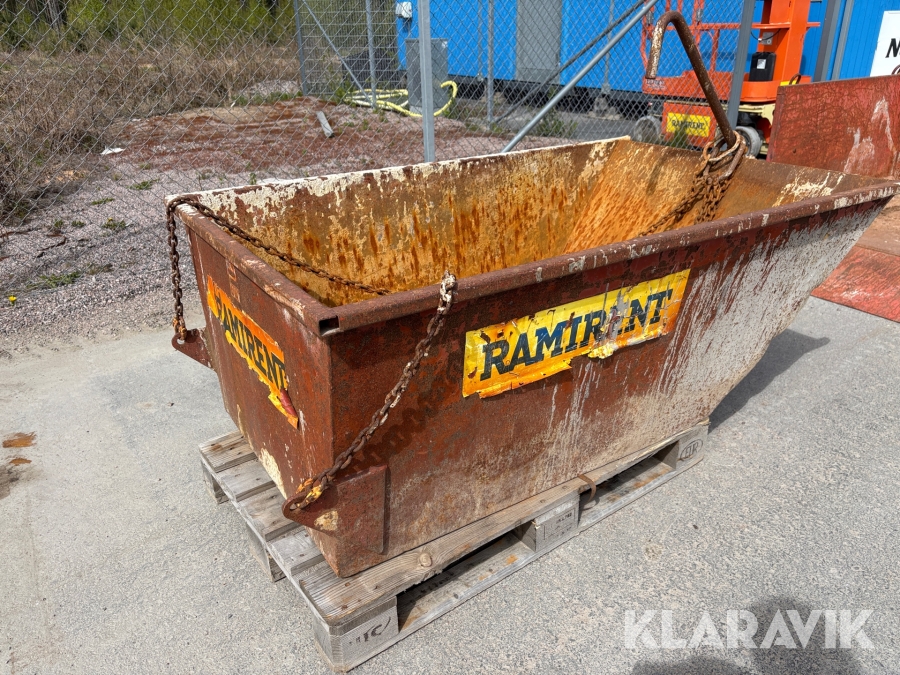 Jordbask/materialbask Stål & Plåt I Sjöbo 750L