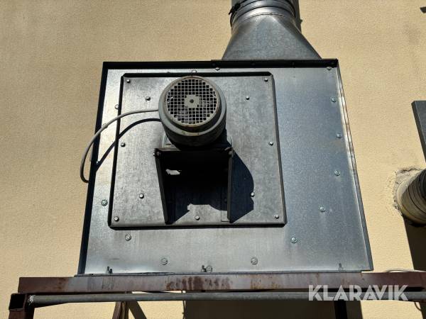 Utsugsfläkt Prima-Vent A/S 2.2kW 1st