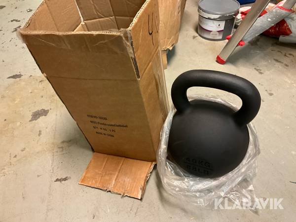 Kettlebell järn, 40 kg