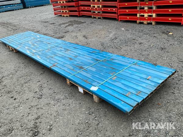 Fyrkantsrör 12st 6meter