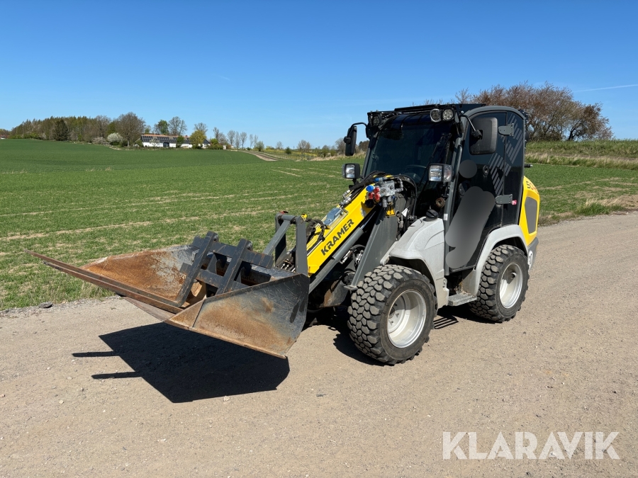 Hjullastare Kramer 5040 med redskap