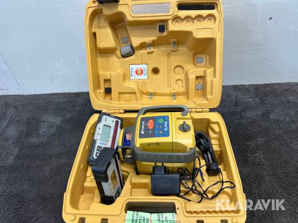 Planlaser, lasermottagare Topcon, Androtec