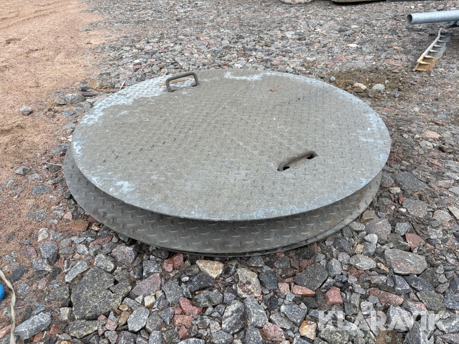 Galvade stållock 6 s