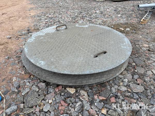 Galvade stållock 6 s