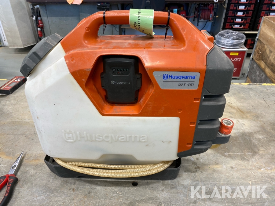 Vattentank för kapmaskin Batteri Husqvarna WT 15I