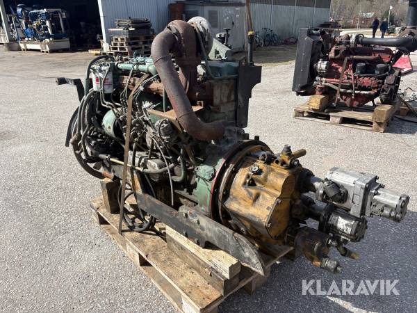 Dieselmotor med hydraulpump Volvo Penta TWD73
