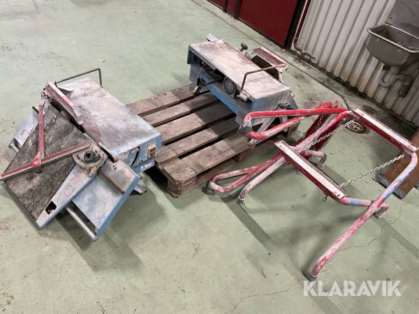 Kakelsåg 2st och stativ 1st Sigma 10M