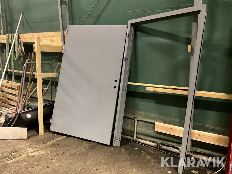 Ståldörrar med karm Daloc Y10 13x21