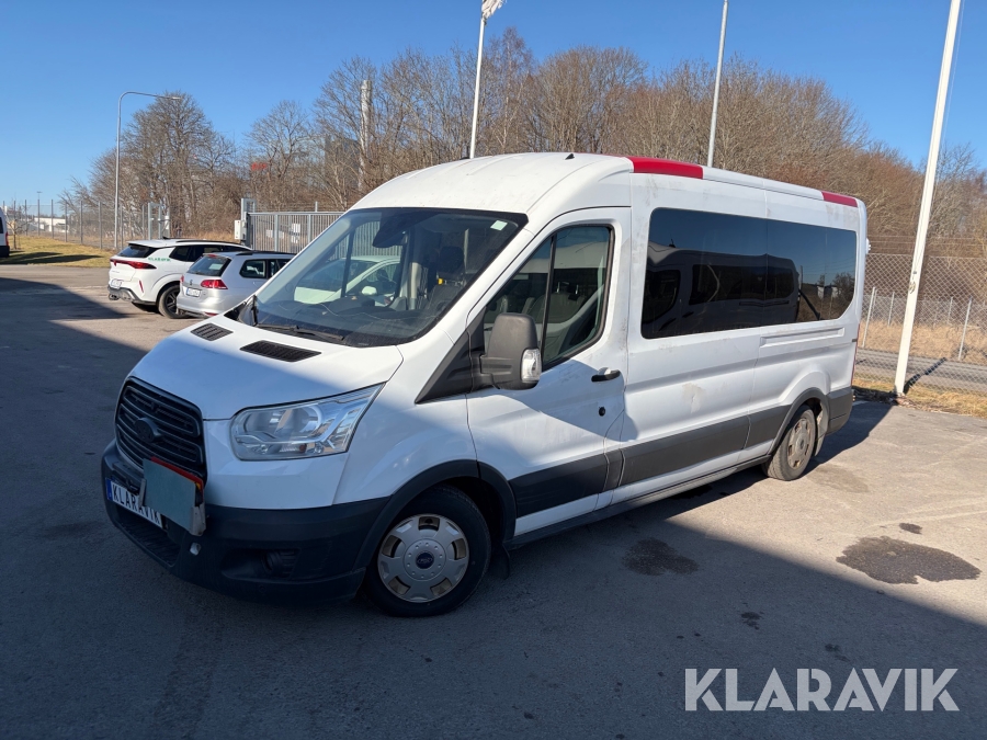 Minibuss Ford Transit 350 2.0 TDCi Nybesiktad
