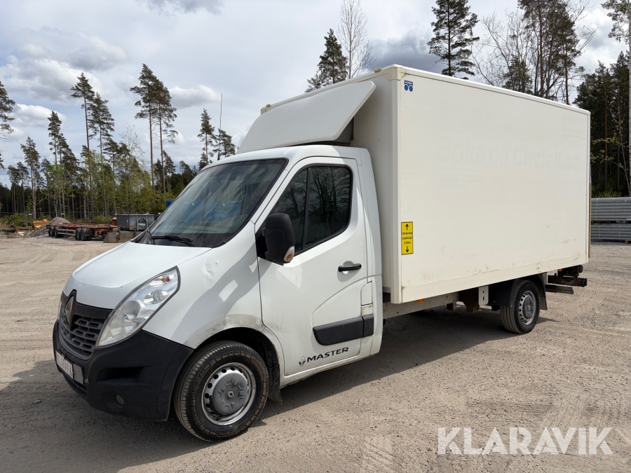 Skåpbil Renault Master Chassi Cab 3.5 T 2.3 dCi Quickshift 150 hk med bakgavellyft