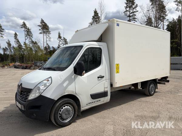 Skåpbil Renault Master Chassi Cab 3.5 T 2.3 dCi Quickshift 150 hk med bakgavellyft