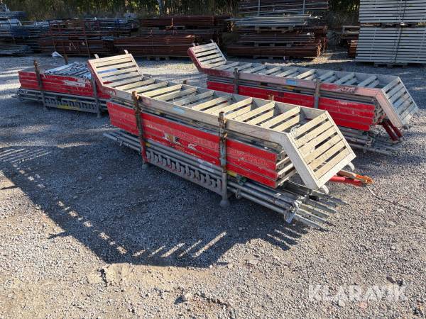 Ställningspaket modulställning Mozon/Assco ca 120 m2 3 st paket