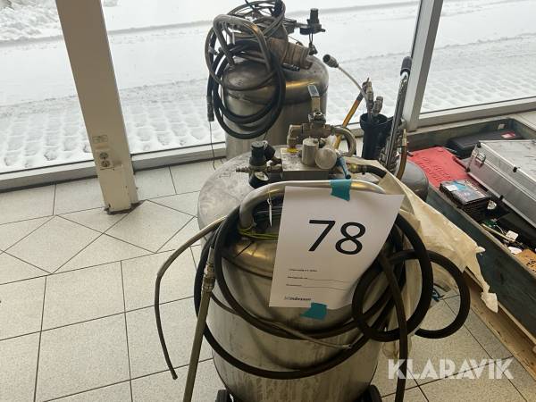 Olje och bränsletömmare 3 st