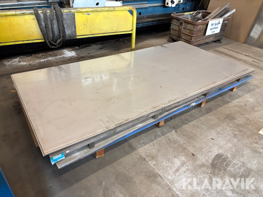 Syrafast plåt 316L 1.4404 2 st