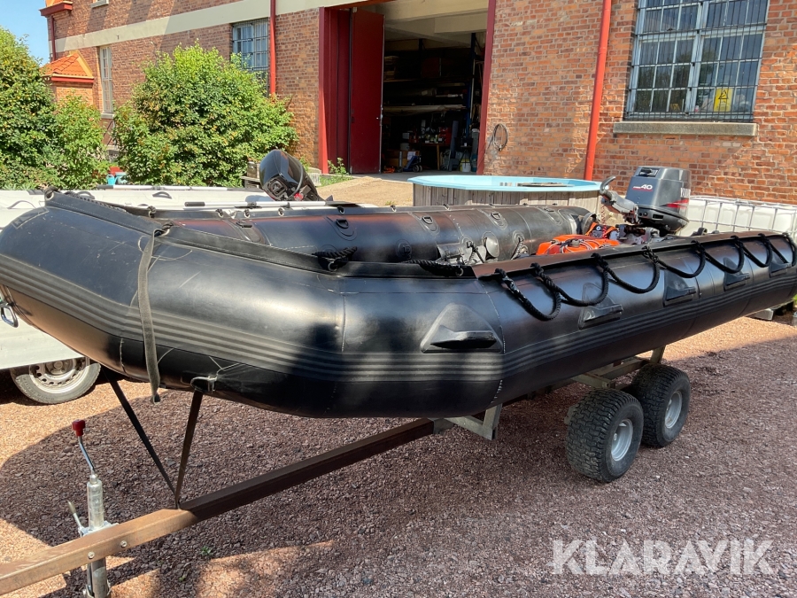 Militär gummibåt Zodiac FC 470 Milpro Advanced